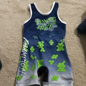 Youth Medium Wrestling Singlet